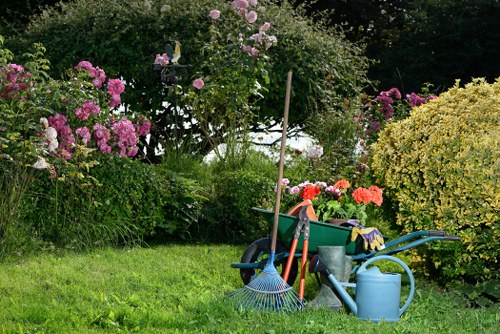 Professional garden clearance workers in Covent Garden